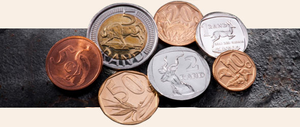 Wildebeest Greater Kudu Springbok African Currency 5 10 20 50 Cents 1 2 5 Rands South Africa 7 Coins Set