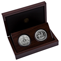 Big 5 Leopard and Krugerrand Proof Set – Silver