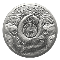 Big 5 Buffalo 1oz Silver Ag 999