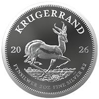 2 oz fine silver proof Krugerrand