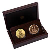 Big 5 Lion and Krugerrand Proof Set – Gold