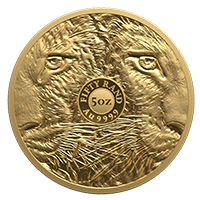 BIG 5 LEOPARD 5 OZ GOLD