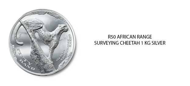 R50 AFRICAN RANGE SURVEYING CHEETAH 1 KG SILVER BANNER