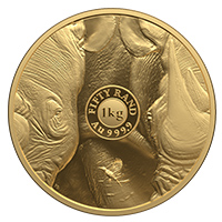 BIG 5 RHINO 1 KG GOLD