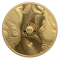 BIG 5 RHINO 1 OZ GOLD
