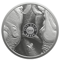 BIG 5 RHINO 5 OZ SILVER