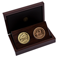 1/4 OZ ODYSSEY AND KRUGERRAND GOLD SET