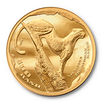 R500 AFRICAN RANGE SURVEYING CHEETAH 5 OZ GOLD