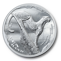 R10 AFRICAN RANGE SURVEYING CHEETAH 2OZ SILVER