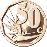 SA Mint - Circulation coins - 50c
